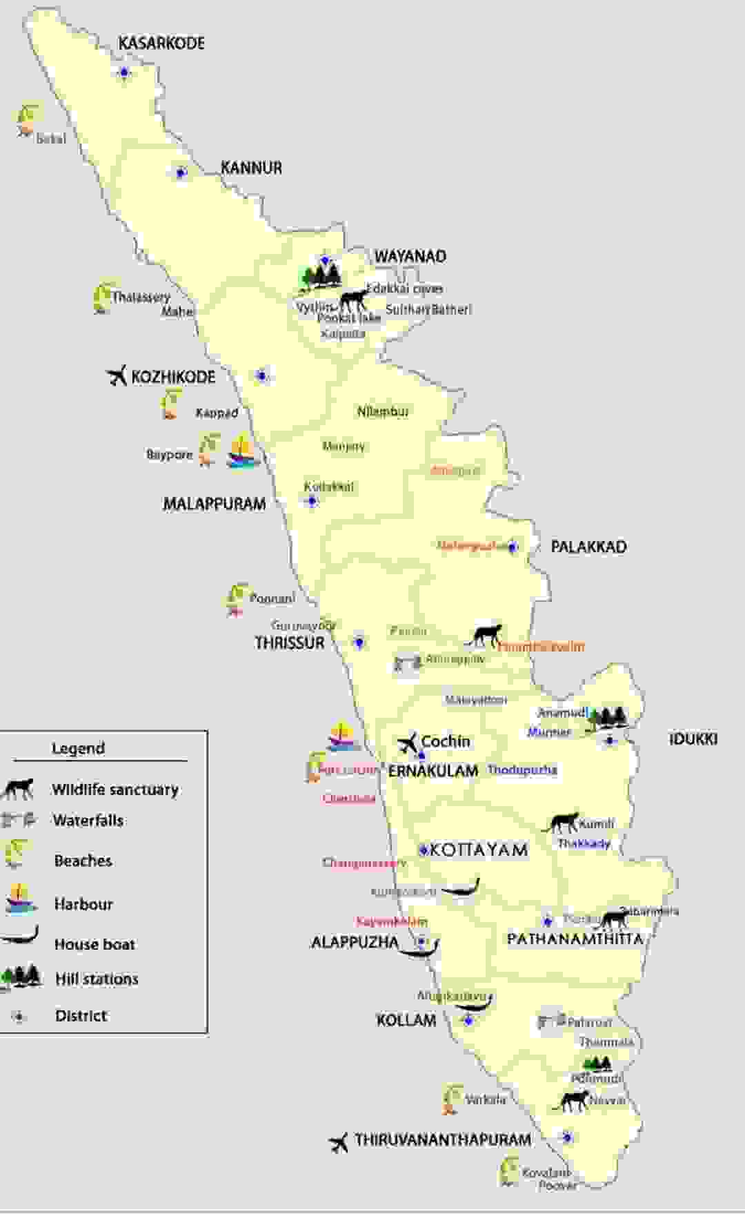kerala tourism places pdf