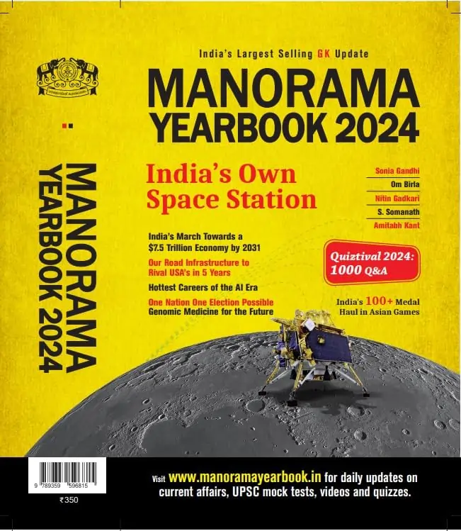 Manorama Year Book 2024 PDF Free Download